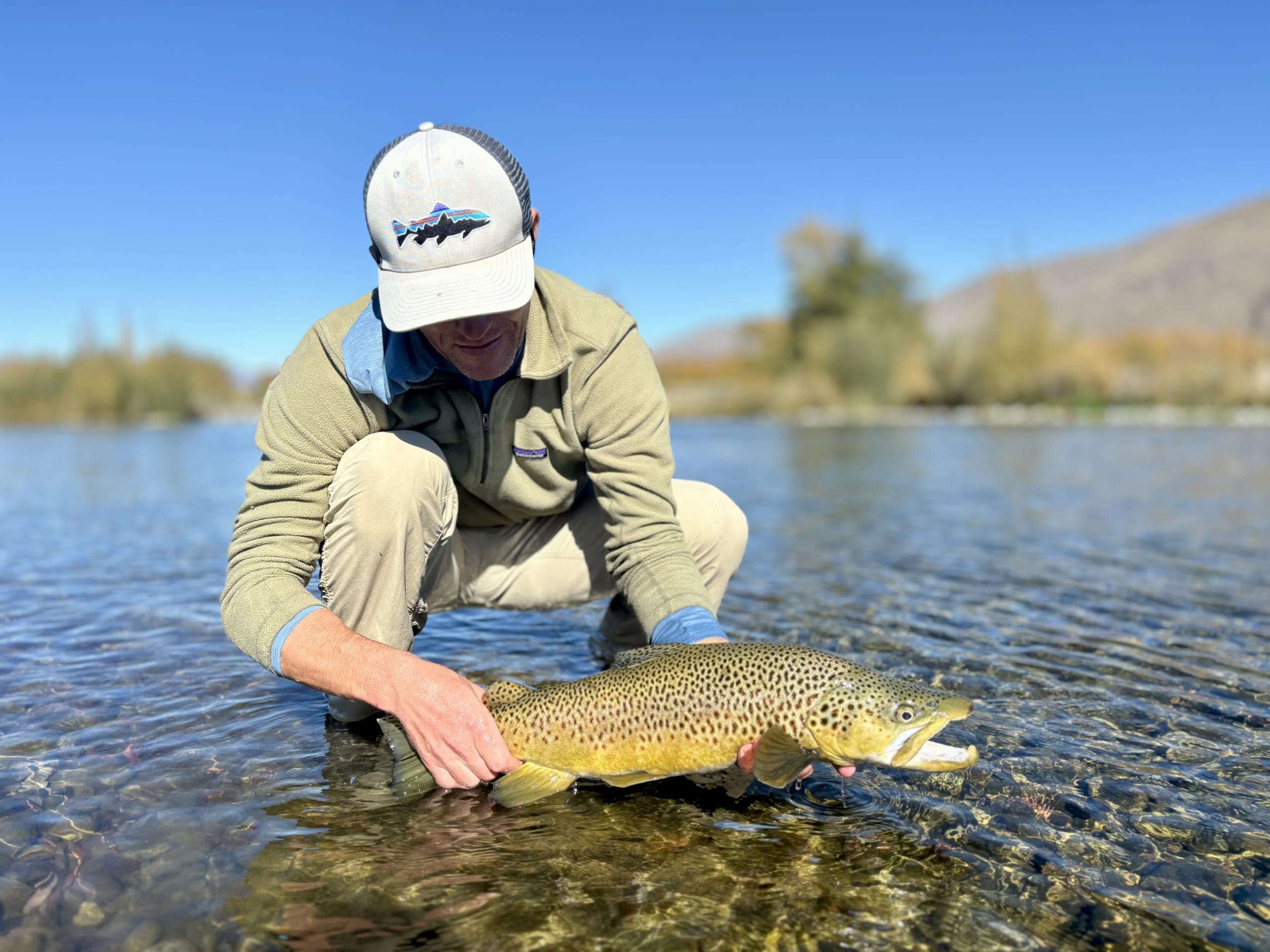 Trophy trout water in the New Zealand backcountry